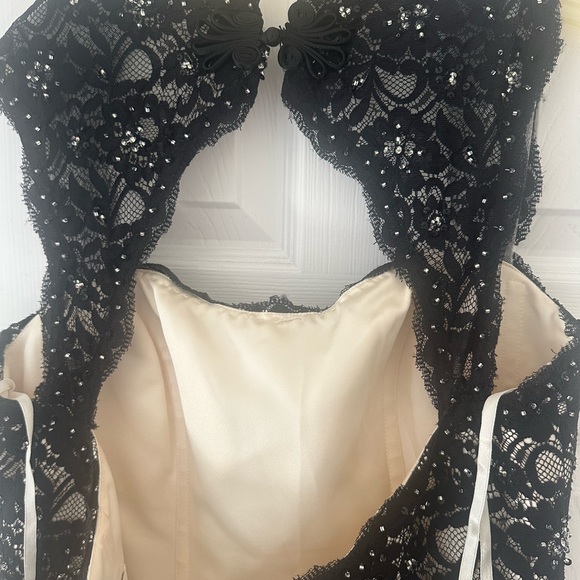 Christian Michele Black Gown size 12 - Picture 9 of 9